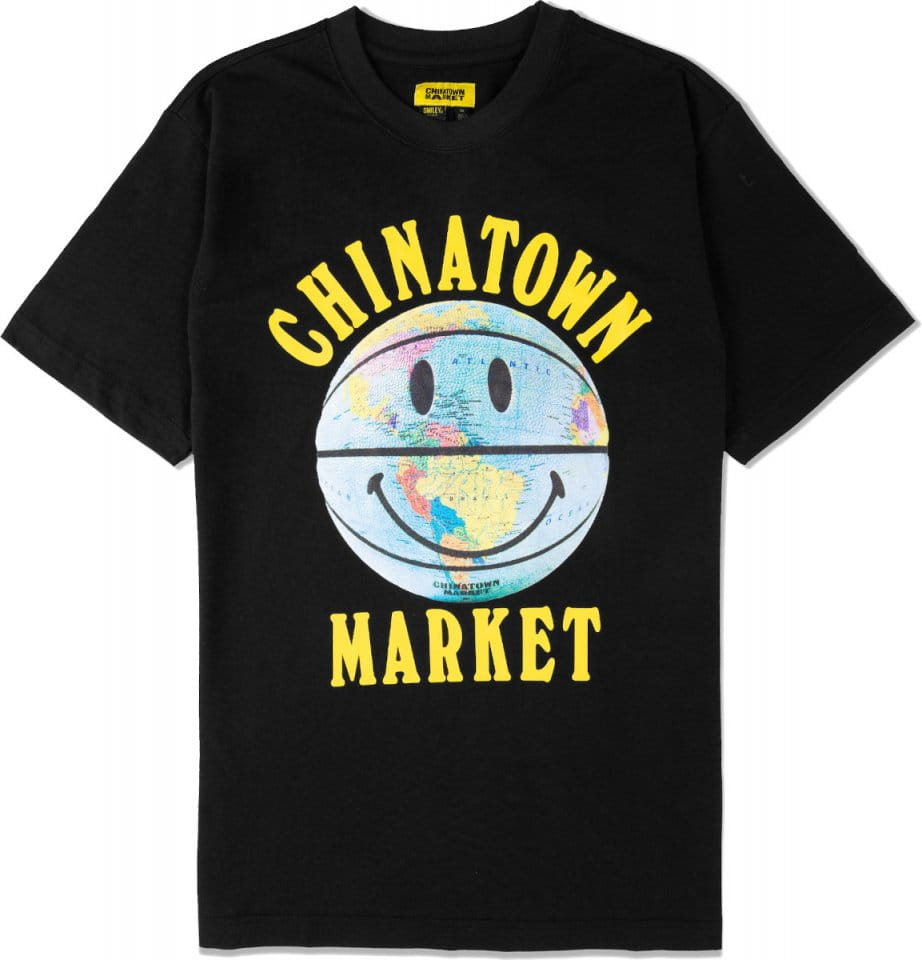 Chinatown Market Chinatown Market Smiley Globe Ball T-Shirt Rövid ujjú póló